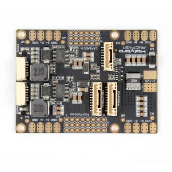 Holybro PM07-12S Power Module 2S-12S With 80mm XT60 Connector Wire for Pixhawk  4 PX4 Flight Controller RC Racing Drone